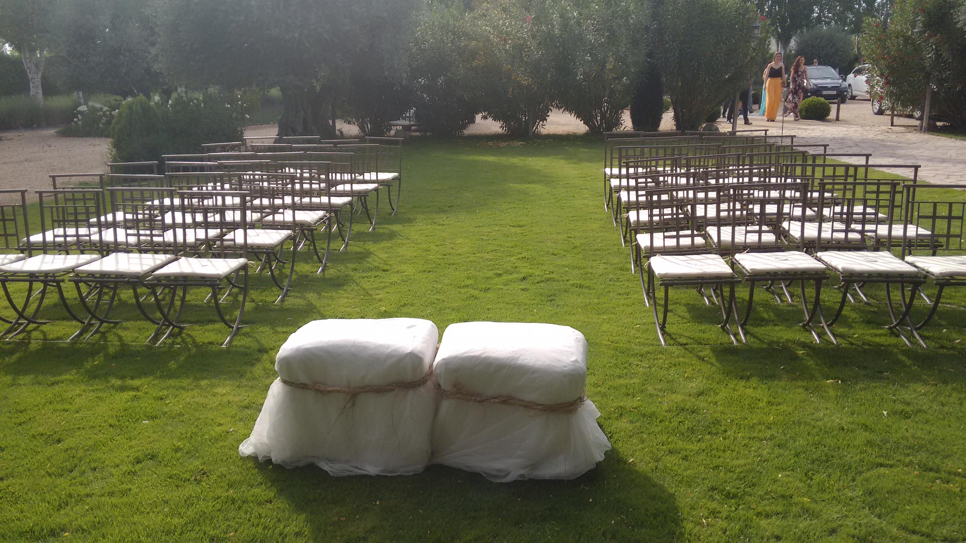 banquetas para novios
