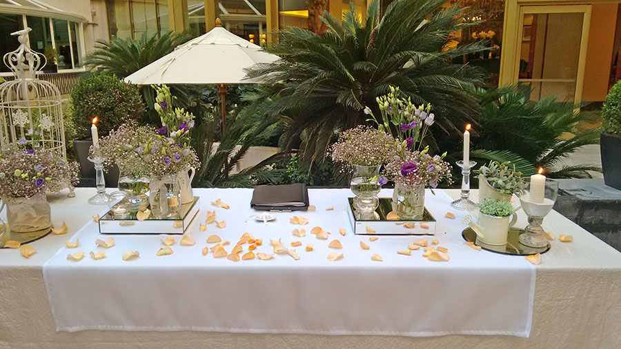 Ceremonia en el Hotel Intercontinental a cargo de DeFabula